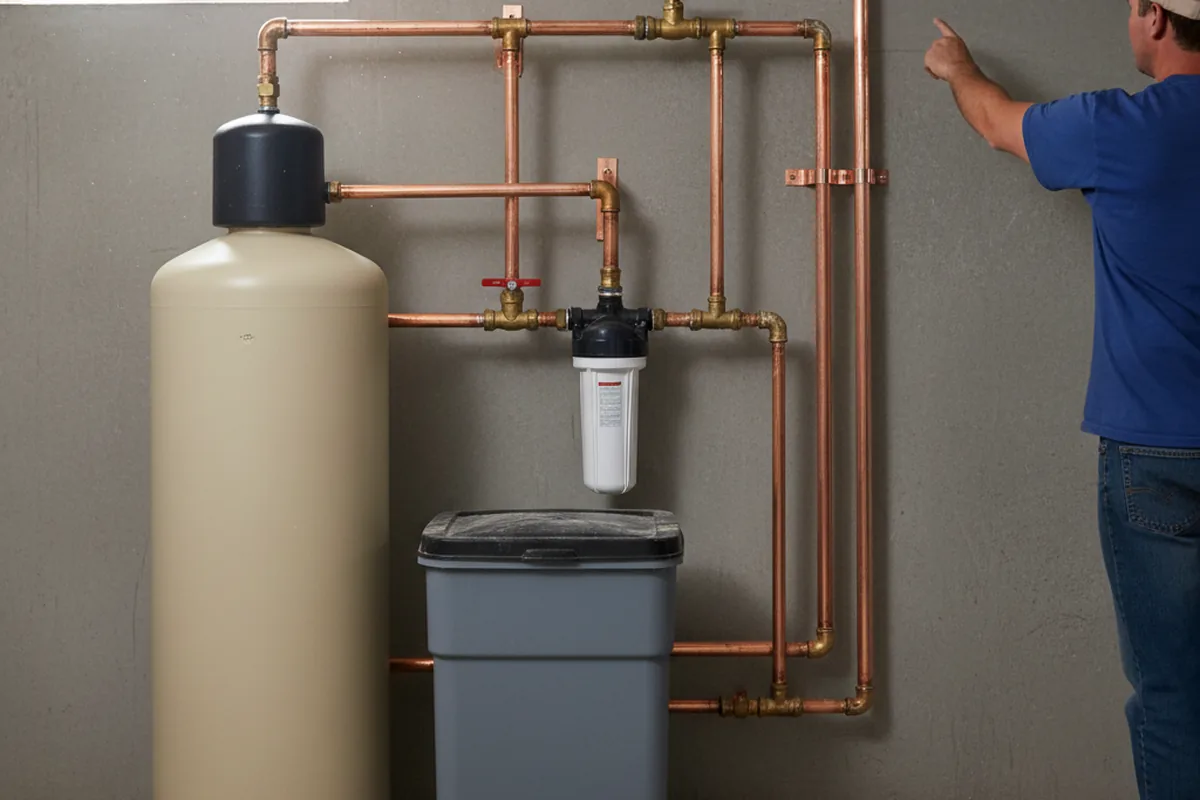 Whole-house water treatment system installed in South Bound Brook
